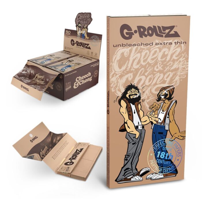 G-Rollz Cheech & Chong 'Joint Venture' 50 KS Papers + Tips