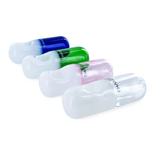 Champ High Glass Pill Pipe 4 colours