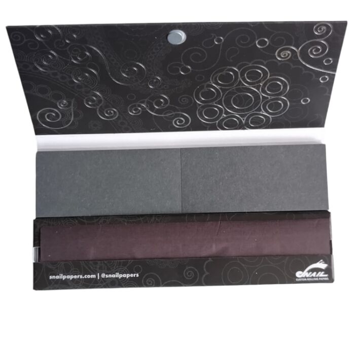 Snail Papers Black Line King Slim Rolling Papers - Image 2