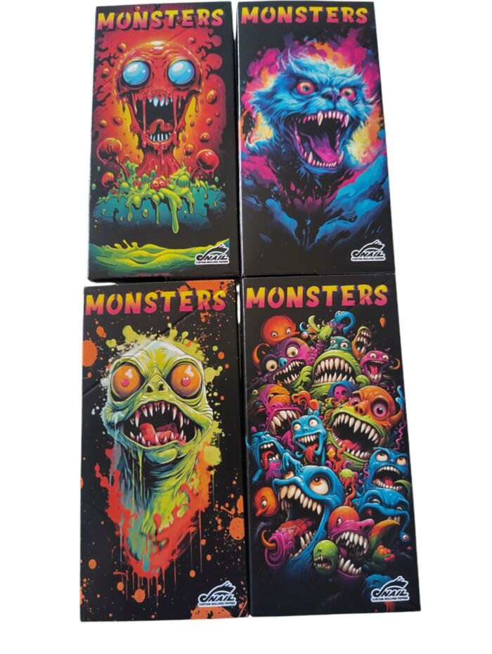 Snail Papers Monsters  King Slim Rolling Papers