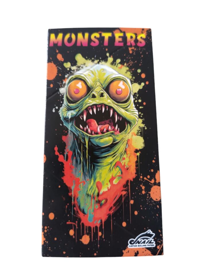 Snail Papers Monsters  King Slim Rolling Papers - Image 9
