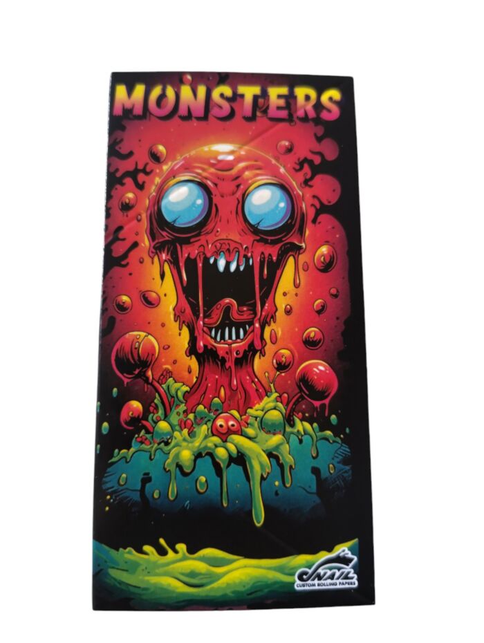 Snail Papers Monsters  King Slim Rolling Papers - Image 6