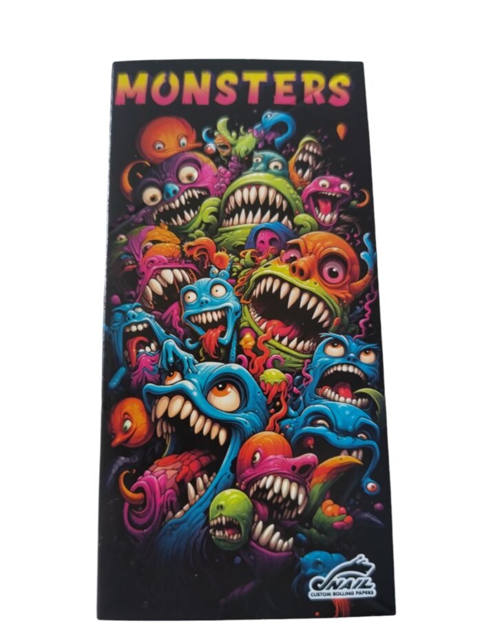 Snail Papers Monsters  King Slim Rolling Papers - Image 2