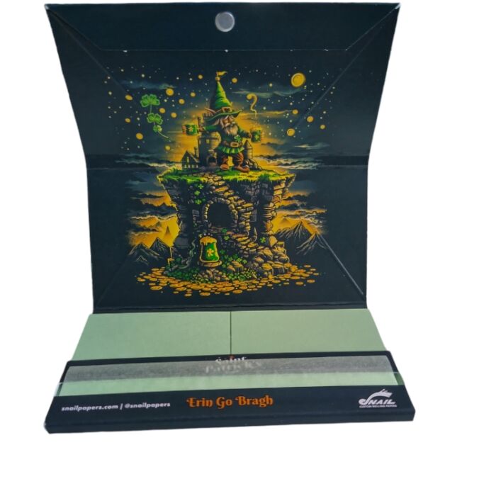 Snail Papers St. Patricks Day King Slim Rolling Papers - Image 2