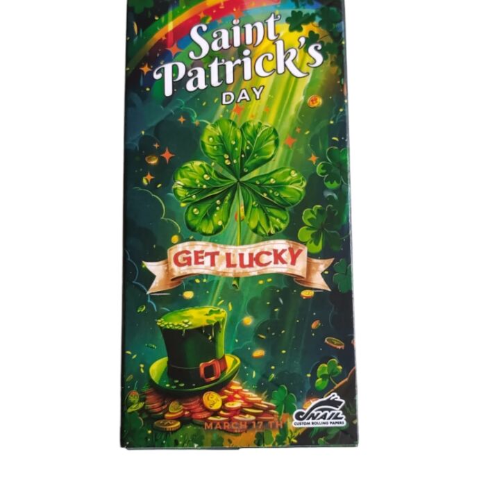 Snail Papers St. Patricks Day King Slim Rolling Papers