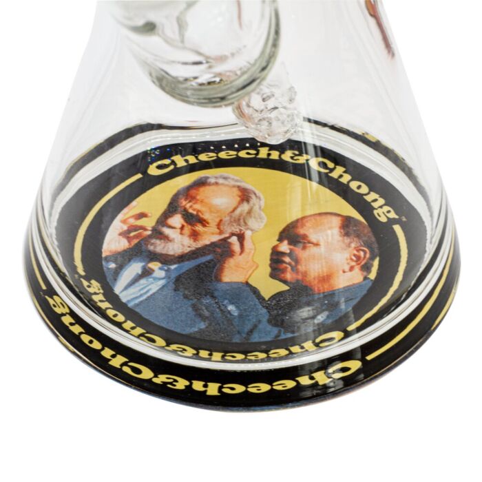 G-Rollz Cheech & Chong Smoking Brothers Yellow Beaker Chillum Slit Bong - Image 4