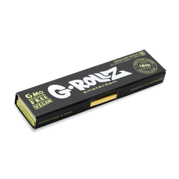 G-Rollz Alfa - 50 KS Slim Papers + Tips Medicago Sativa - Image 4