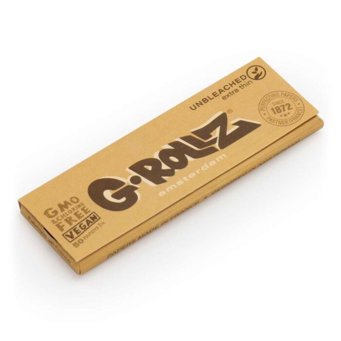 G-Rollz | Unbleached Extra Thin - 50 '1¼' Papers