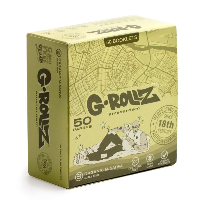 G-Rollz | Medicago Sativa Extra Thin - 50 KS Slim Papers - Image 3