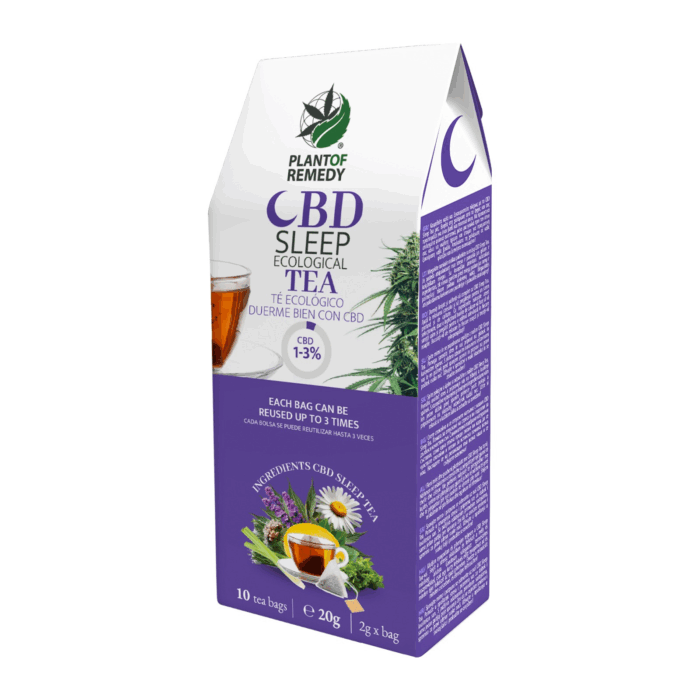 Plant of Remedy CBD Sleep Tea Bags 3%